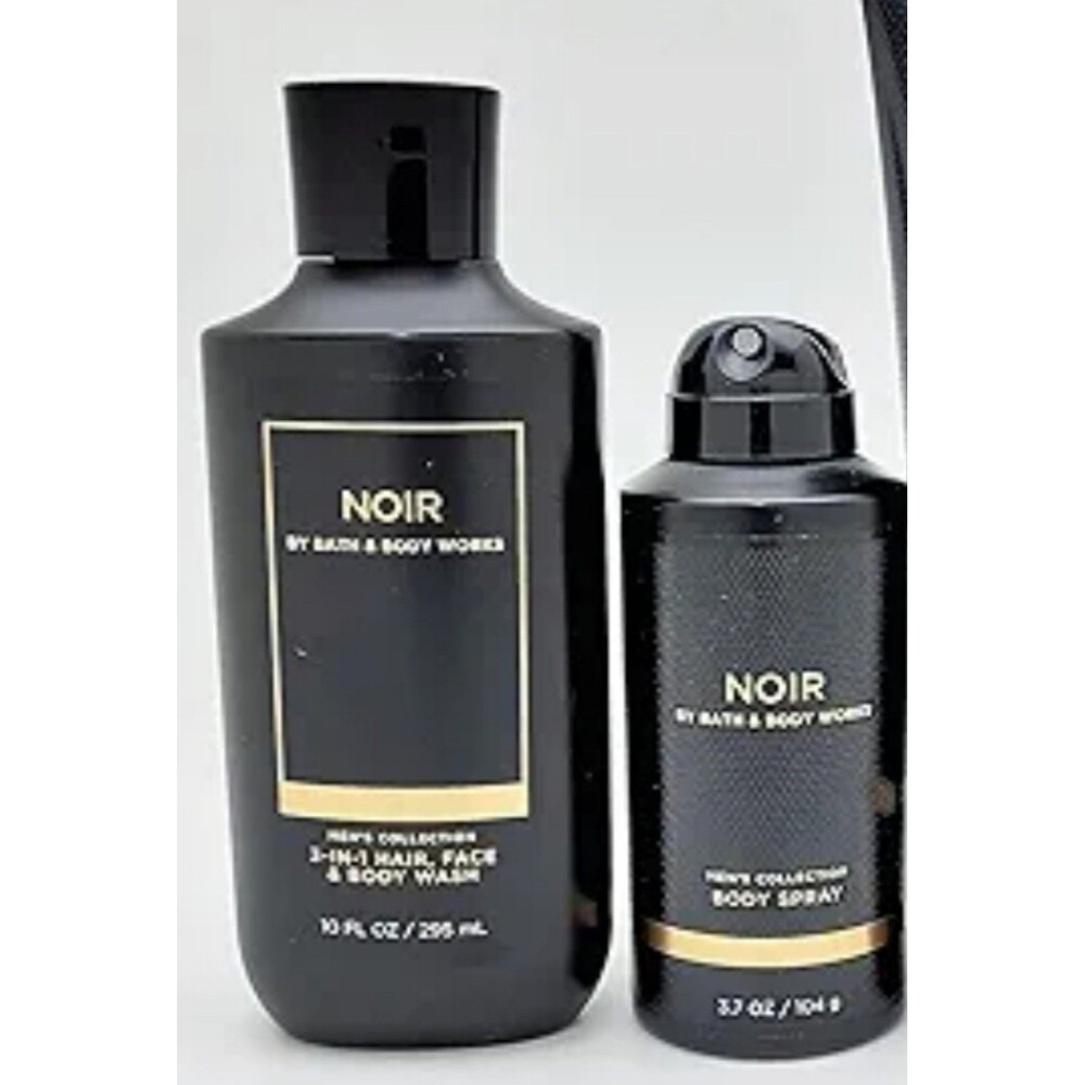 Noir 3-in-1 Hair, Face & Body Wash and spray new Bath and Body Works